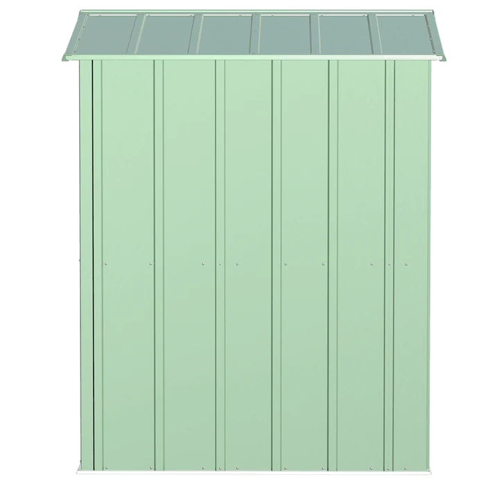 Arrow Classic Steel Storage Shed, 6 Ft. X 5 Ft., Sage Green 12 Arrow Classic Steel Storage Shed, 6 Ft. X 5 Ft., Sage Green - Image 10