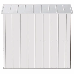 Arrow Classic Steel Storage Shed, 6 Ft. X 7 Ft., Flute Grey 19 Arrow Classic Steel Storage Shed, 6 Ft. X 7 Ft., Flute Grey -Shelterlogic clg67fg silo image 04