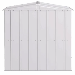 Arrow Classic Steel Storage Shed, 6 Ft. X 7 Ft., Flute Grey 20 Arrow Classic Steel Storage Shed, 6 Ft. X 7 Ft., Flute Grey -Shelterlogic clg67fg silo image 05