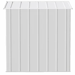 Arrow Classic Steel Storage Shed, 8 Ft. X 6 Ft., Flute Grey 26 Arrow Classic Steel Storage Shed, 8 Ft. X 6 Ft., Flute Grey -Shelterlogic clg86fg silo image 07