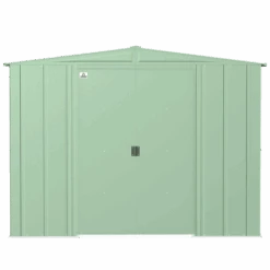 Arrow Classic Steel Storage Shed, 8 Ft. X 6 Ft., Sage Green 21 Arrow Classic Steel Storage Shed, 8 Ft. X 6 Ft., Sage Green -Shelterlogic clg86sg silo image 02