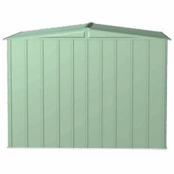 Arrow Classic Steel Storage Shed, 8 Ft. X 8 Ft., Sage Green 18 Arrow Classic Steel Storage Shed, 8 Ft. X 8 Ft., Sage Green -Shelterlogic clg88sg silo image 05