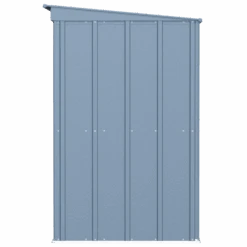 Arrow Classic Steel Storage Shed, 8 Ft. X 4 Ft., Blue Grey -Shelterlogic clp84bg silo image 04