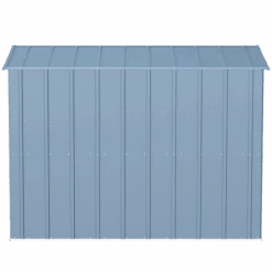Arrow Classic Steel Storage Shed, 8 Ft. X 4 Ft., Blue Grey -Shelterlogic clp84bg silo image 05