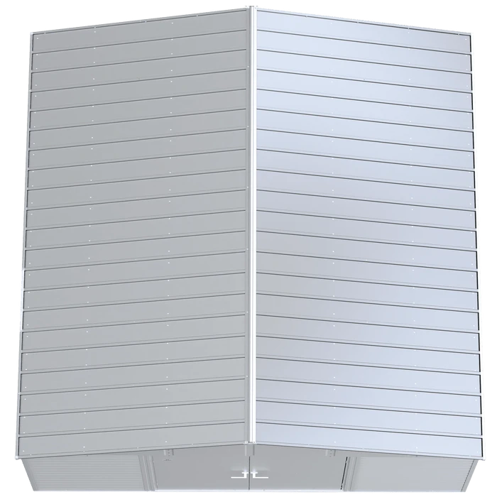 Arrow Select Steel Storage Shed, 12x17, Flute Grey 5 Arrow Select Steel Storage Shed, 12x17, Flute Grey - Image 3