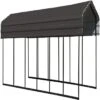 Arrow Carport, 10 Ft. X 29 Ft. X 7 Ft. Charcoal 2 Arrow Carport, 10 Ft. X 29 Ft. X 7 Ft. Charcoal -Shelterlogic cpch102907 silo image 01 min