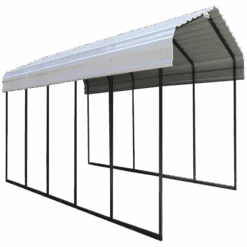 Arrow Carport, 12 Ft. X 24 Ft. X 7 Ft. Eggshell