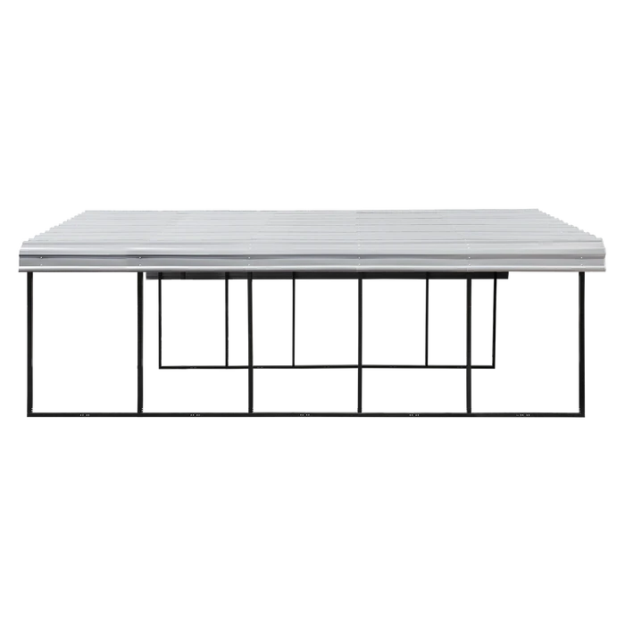 Arrow Carport, 20 Ft. X 24 Ft. X 7 Ft. Eggshell 4 Arrow Carport, 20 Ft. X 24 Ft. X 7 Ft. Eggshell - Image 2