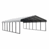 Arrow Carport, 20 Ft. X 29 Ft. X 7 Ft. Eggshell 1 Arrow Carport, 20 Ft. X 29 Ft. X 7 Ft. Eggshell -Shelterlogic cph202907 silo image 01 2