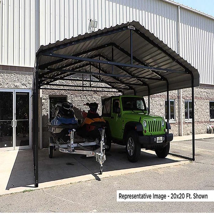 Arrow Carport, 20 Ft. X 33 Ft. X 7 Ft. Eggshell 11 Arrow Carport, 20 Ft. X 33 Ft. X 7 Ft. Eggshell - Image 9
