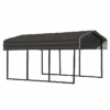 Arrow Carport, 10 Ft. X 15 Ft. X 7 Ft. Charcoal