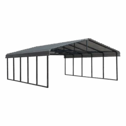 Arrow Carport, 20 Ft. X 24 Ft. X 7 Ft. Charcoal