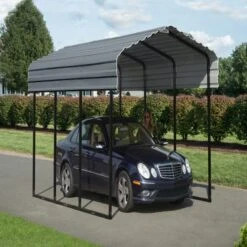Arrow Carport 10x15x09 Charcoal BKP 28 Arrow Carport 10x15x09 Charcoal BKP -Shelterlogic cpych5cbt8kyat0efnzc