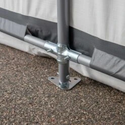 ShelterLogic Shed-in-a-Box XT 12 X 12 X 9.5 Ft Peak Gray 24 ShelterLogic Shed-in-a-Box XT 12 X 12 X 9.5 Ft Peak Gray -Shelterlogic crossrail silver gray cover