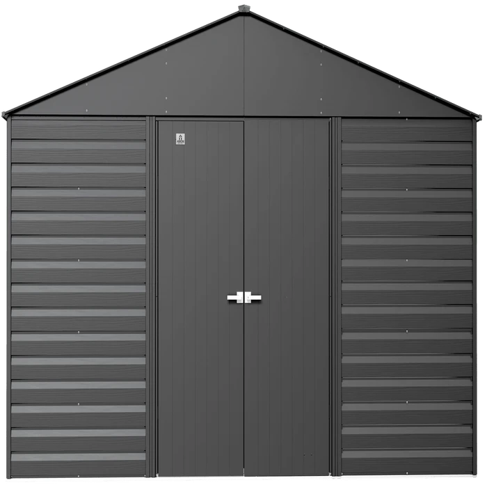 Arrow Select Steel Storage Shed, 14x14, Charcoal 4 Arrow Select Steel Storage Shed, 14x14, Charcoal - Image 2