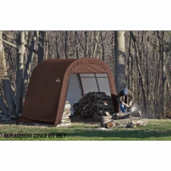 ShelterLogic Replacement Cover Kit For The Shed-in-a-Box RoundTop® 26 ShelterLogic Replacement Cover Kit For The Shed-in-a-Box RoundTop® -Shelterlogic cvrsibrd 10x10x8 10 1