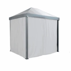 Sojag White Curtain For Monteserra Gazebo, 10 Ft. X 12 Ft., Poly