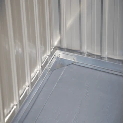 Arrow Cover-IT 8x6 Ft. Grey Metal Shed 27 Arrow Cover-IT 8x6 Ft. Grey Metal Shed -Shelterlogic cxrdekzxwkcblxaksx7d