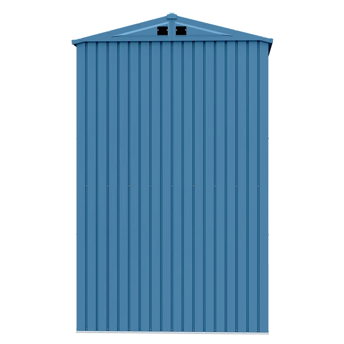 Arrow Elite Steel Storage Shed, 6x6, Blue Grey 7 Arrow Elite Steel Storage Shed, 6x6, Blue Grey - Image 5