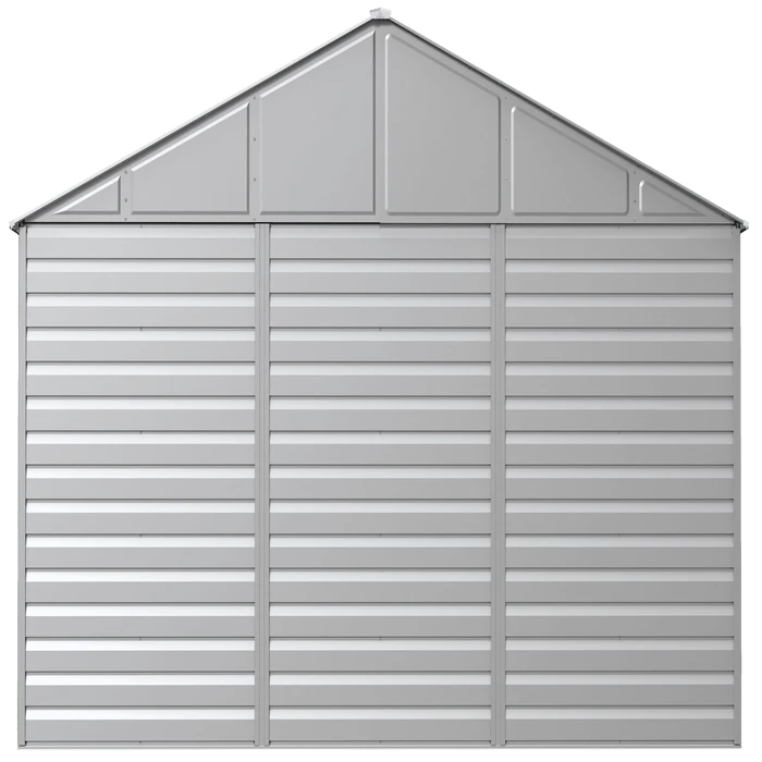 Arrow Select Steel Storage Shed, 12x17, Flute Grey 7 Arrow Select Steel Storage Shed, 12x17, Flute Grey - Image 5