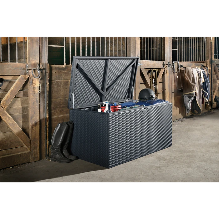 Spacemaker® HDG Steel® Deck Box, Anthracite 7 Spacemaker® HDG Steel® Deck Box, Anthracite - Image 5