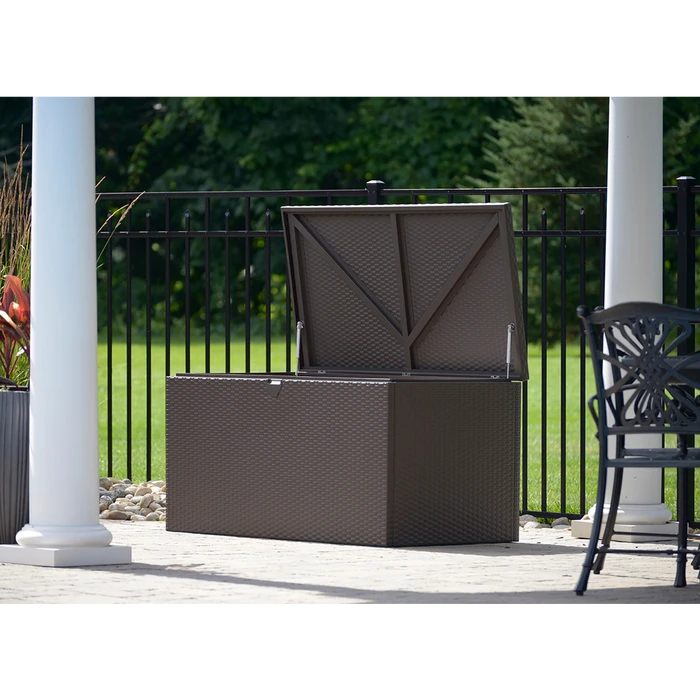 Spacemaker® HDG Steel® Deck Box, Espresso 16 Spacemaker® HDG Steel® Deck Box, Espresso - Image 14