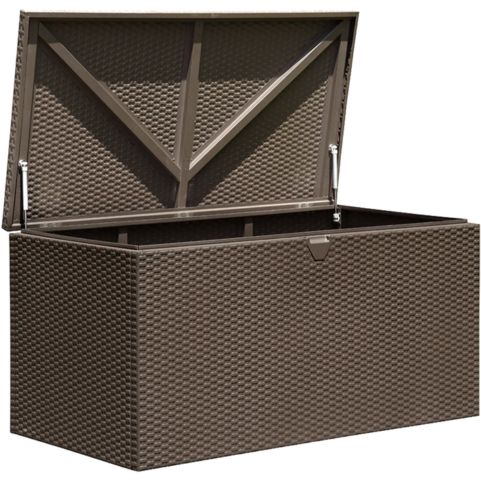 Spacemaker® HDG Steel® Deck Box, Espresso 9 Spacemaker® HDG Steel® Deck Box, Espresso - Image 7