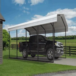 Arrow Carport 12x20x09 Eggshell BKP 31 Arrow Carport 12x20x09 Eggshell BKP -Shelterlogic dgfi40bfi0k3ewcfsiwb