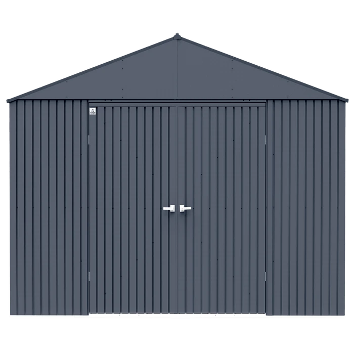 Arrow Elite Steel Storage Shed, 14x16, Anthracite 4 Arrow Elite Steel Storage Shed, 14x16, Anthracite - Image 2