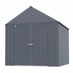 Arrow Elite Steel Storage Shed, 12x12, Anthracite 15 Arrow Elite Steel Storage Shed, 12x12, Anthracite -Shelterlogic dml4bskydabhmdqqsvsn