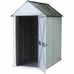 Designer™ Series Metro Steel Storage Shed, 4 Ft. X 6 Ft. 9 Designer™ Series Metro Steel Storage Shed, 4 Ft. X 6 Ft. -Shelterlogic dsm46 1
