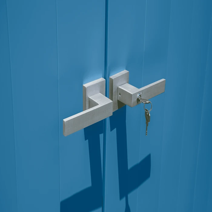 Arrow Select Steel Storage Shed, 12x17, Blue Grey 10 Arrow Select Steel Storage Shed, 12x17, Blue Grey - Image 8