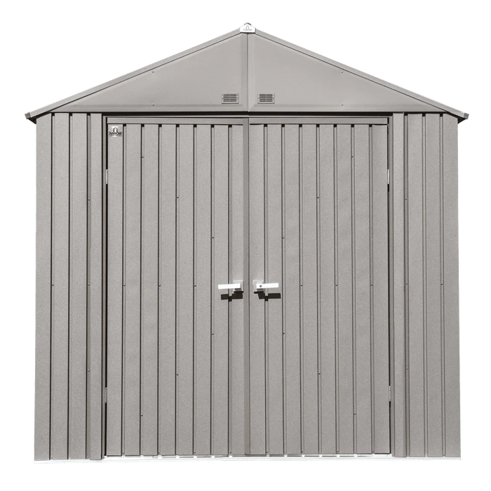 Arrow Elite Shed 8x6 Ft. Cool Grey Metal Shed 5 Arrow Elite Shed 8x6 Ft. Cool Grey Metal Shed - Image 3