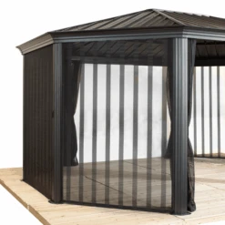 Mosquito Netting Front And Back Door For The Komodo 12' X 15' Gazebo -Shelterlogic dyh4xoxl4mvvykxzlkxu