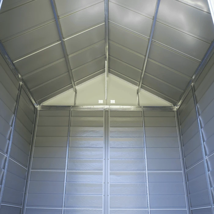 Arrow Select Steel Storage Shed, 12x17, Flute Grey 14 Arrow Select Steel Storage Shed, 12x17, Flute Grey - Image 12