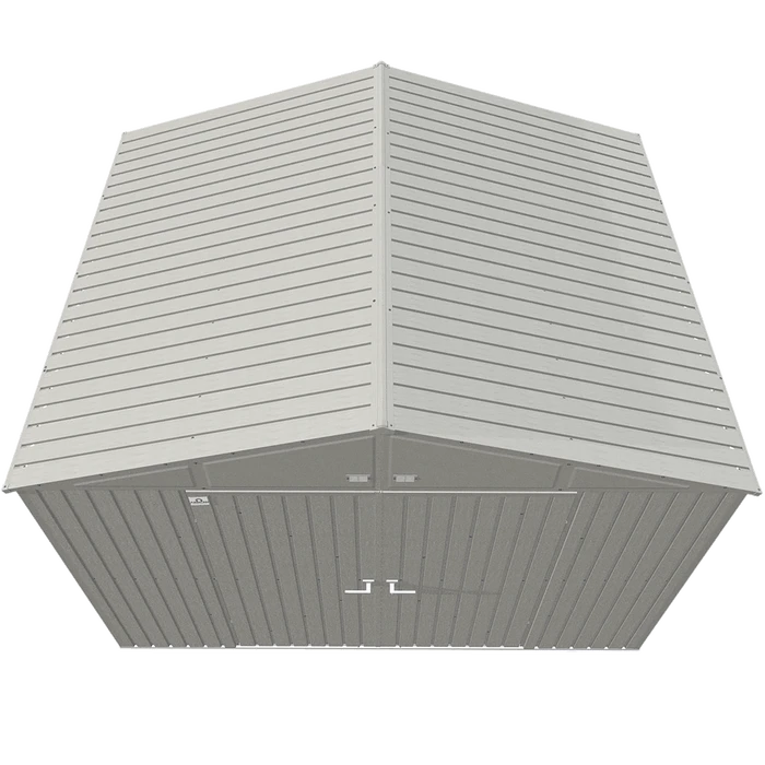 Arrow Elite Steel Storage Shed, 10x8, Cool Grey 7 Arrow Elite Steel Storage Shed, 10x8, Cool Grey - Image 5