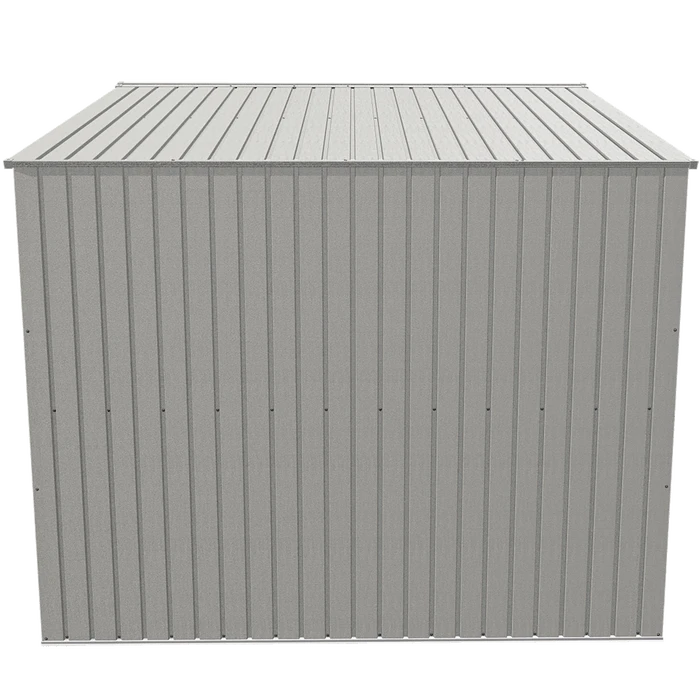Arrow Elite Steel Storage Shed, 10x8, Cool Grey 5 Arrow Elite Steel Storage Shed, 10x8, Cool Grey - Image 3