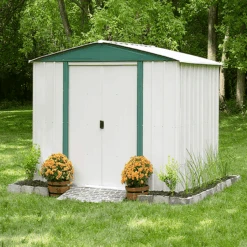 ShelterLogic HAMLET STEEL STORAGE SHED 10X8