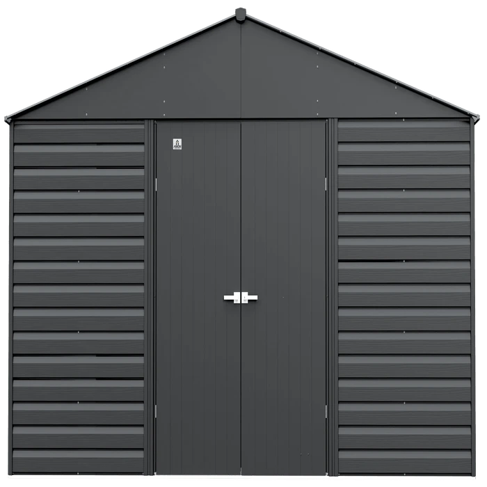 Arrow Select Steel Storage Shed, 14x12, Charcoal 4 Arrow Select Steel Storage Shed, 14x12, Charcoal - Image 2