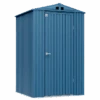 Arrow Elite Steel Storage Shed, 6x6, Blue Grey 2 Arrow Elite Steel Storage Shed, 6x6, Blue Grey -Shelterlogic eoggirv05k84kbm42tjr