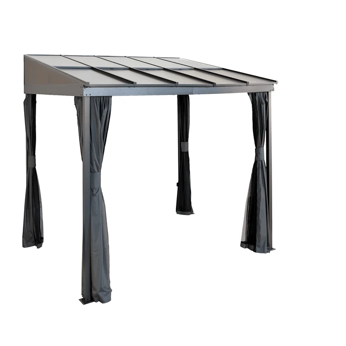 Sojag Pompano 10 Ft. X 12 Ft. Wall Gazebo 4 Sojag Pompano 10 Ft. X 12 Ft. Wall Gazebo - Image 2