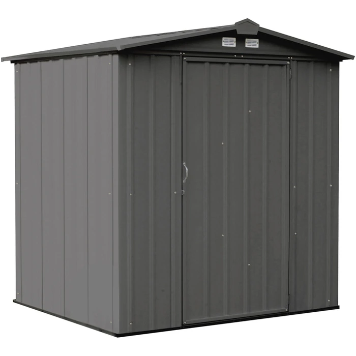 EZEE Shed® Steel Storage Shed, 6 Ft. X 5 Ft. Charcoal 3 EZEE Shed® Steel Storage Shed, 6 Ft. X 5 Ft. Charcoal