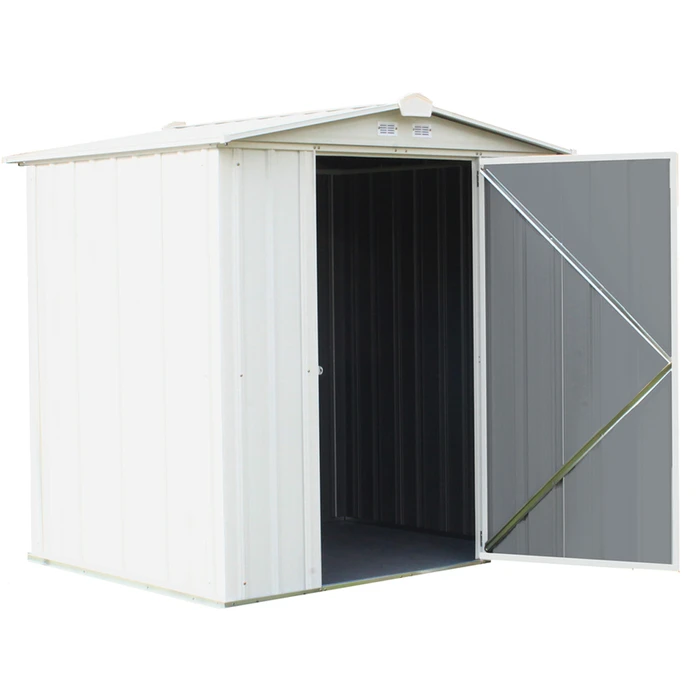 EZEE Shed® Steel Storage Shed, 6 Ft. X 5 Ft. Cream 8 EZEE Shed® Steel Storage Shed, 6 Ft. X 5 Ft. Cream - Image 6