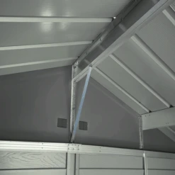 Arrow Select Steel Storage Shed, 14x12, Charcoal 24 Arrow Select Steel Storage Shed, 14x12, Charcoal -Shelterlogic f2jubtbuise2pxx4lw3n 1