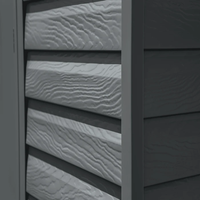 Arrow Select Steel Storage Shed, 12x12, Charcoal 9 Arrow Select Steel Storage Shed, 12x12, Charcoal - Image 7