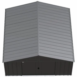 Arrow Classic Metal Shed, 12 X 14, Charcoal 10 Arrow Classic Metal Shed, 12 X 14, Charcoal -Shelterlogic fce1gj071gyjtqs9orss