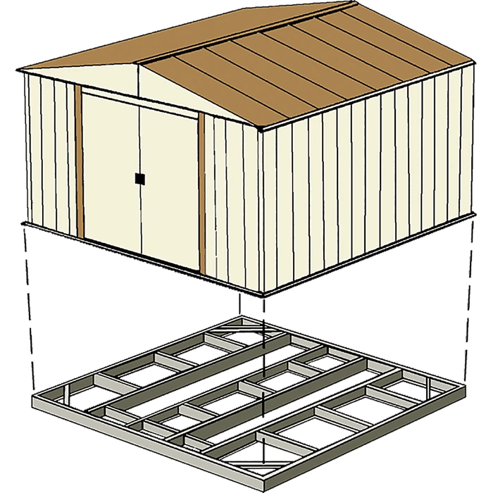 Base Kits For Arrow Sheds 10 Ft. X 12 Ft., 10 Ft. X 13 Ft., And 10 Ft. X 14 Ft. 5 Base Kits For Arrow Sheds 10 Ft. X 12 Ft., 10 Ft. X 13 Ft., And 10 Ft. X 14 Ft. - Image 3