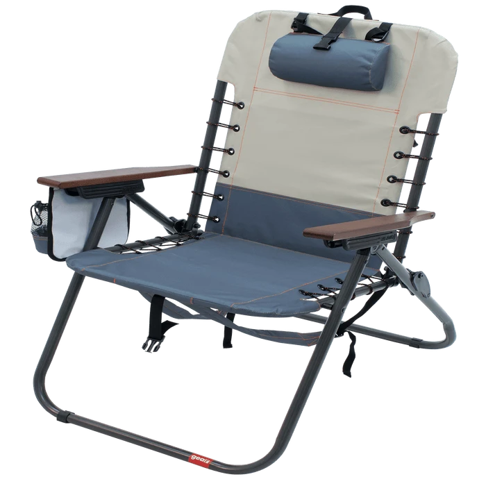 ShelterLogic RIO Slate Hi-Boy Steel Backpack Chair - Pack Of 4 6 ShelterLogic RIO Slate Hi-Boy Steel Backpack Chair - Pack Of 4 - Image 4