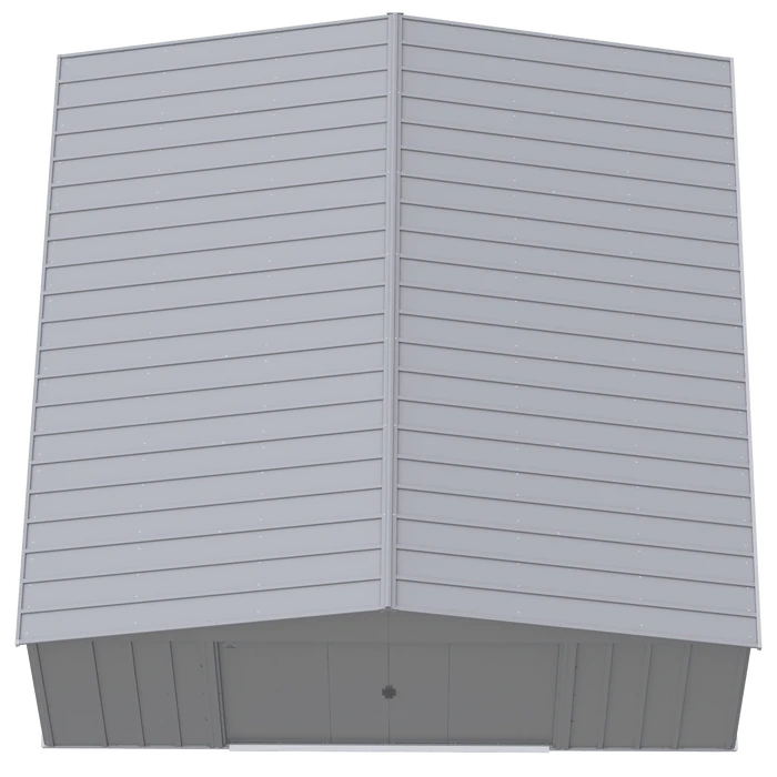 Arrow Classic Metal Shed, 14 X 17, Flute Grey 5 Arrow Classic Metal Shed, 14 X 17, Flute Grey - Image 3