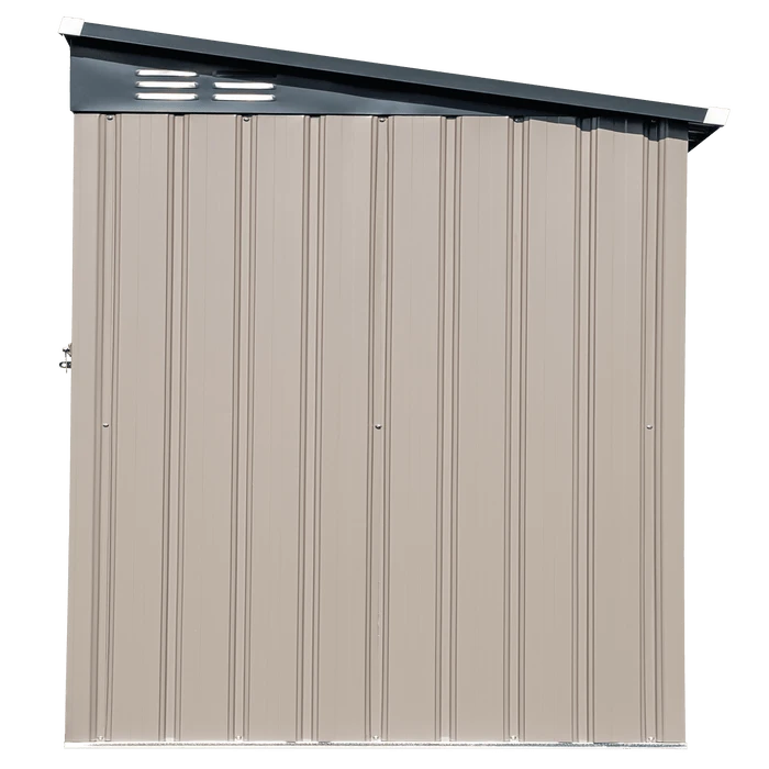 Arrow Cover-IT 5x3 Ft. Brown Metal Shed 7 Arrow Cover-IT 5x3 Ft. Brown Metal Shed - Image 5